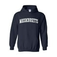 thumbnail image 1 of Mens Plus Sweatshirts and Hoodies - Massachusett, 1 of 5