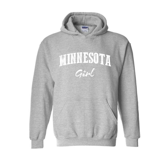 Mens Plus Sweatshirts and Hoodies - Minnesota Girl