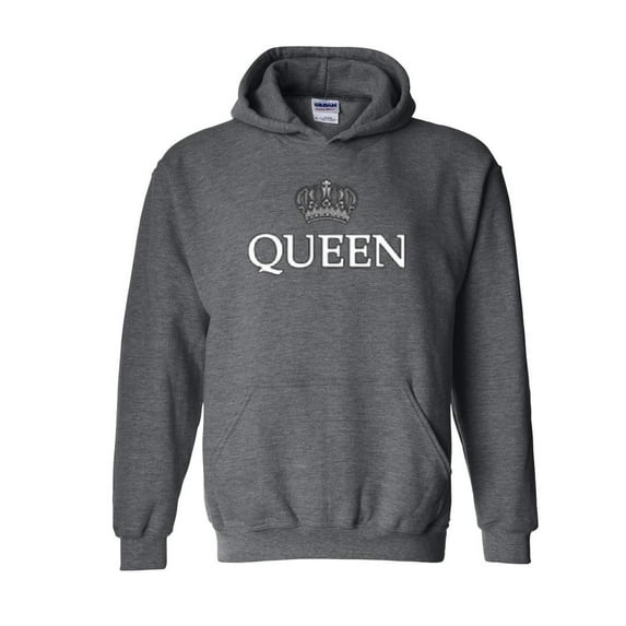 Mens Plus Sweatshirts and Hoodies - Queen Crown