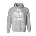 thumbnail image 1 of Mens Plus Sweatshirts and Hoodies - Safety First With A Nurse, 1 of 5