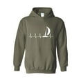 thumbnail image 1 of Mens Plus Sweatshirts and Hoodies - Sailing Heartbeat, 1 of 5