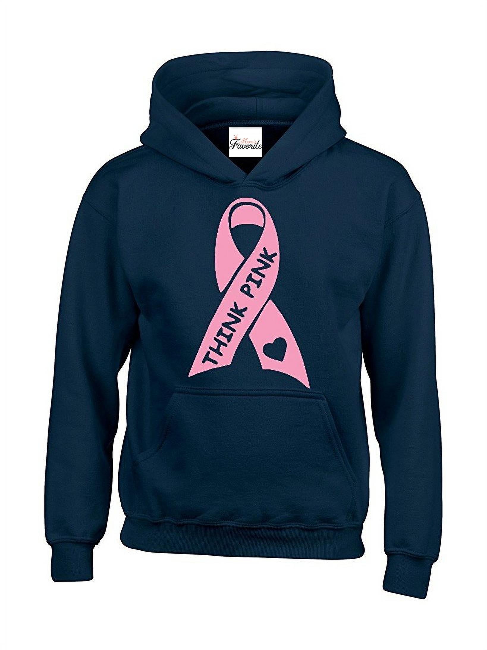 Mens Plus Sweatshirts and Hoodies Think Pink Cancer Walmart