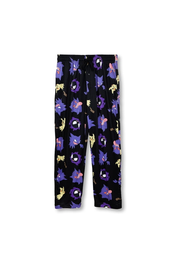 Mens Pokemon Ghost and Poison Type Lounge Pants