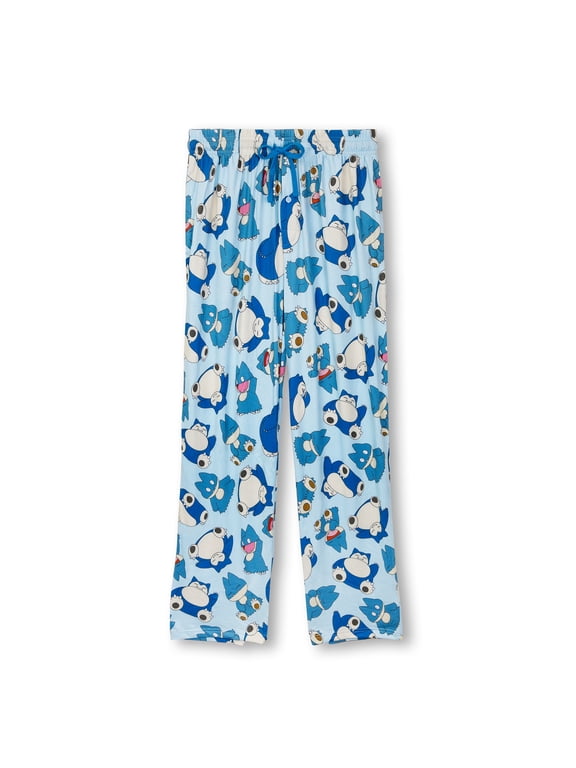 Mens Pokemon Snorlax and Munchlax Lounge Pants