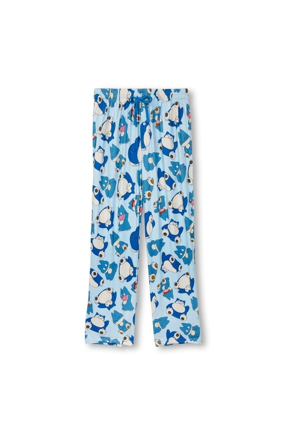 Mens Pokemon Snorlax and Munchlax Lounge Pants