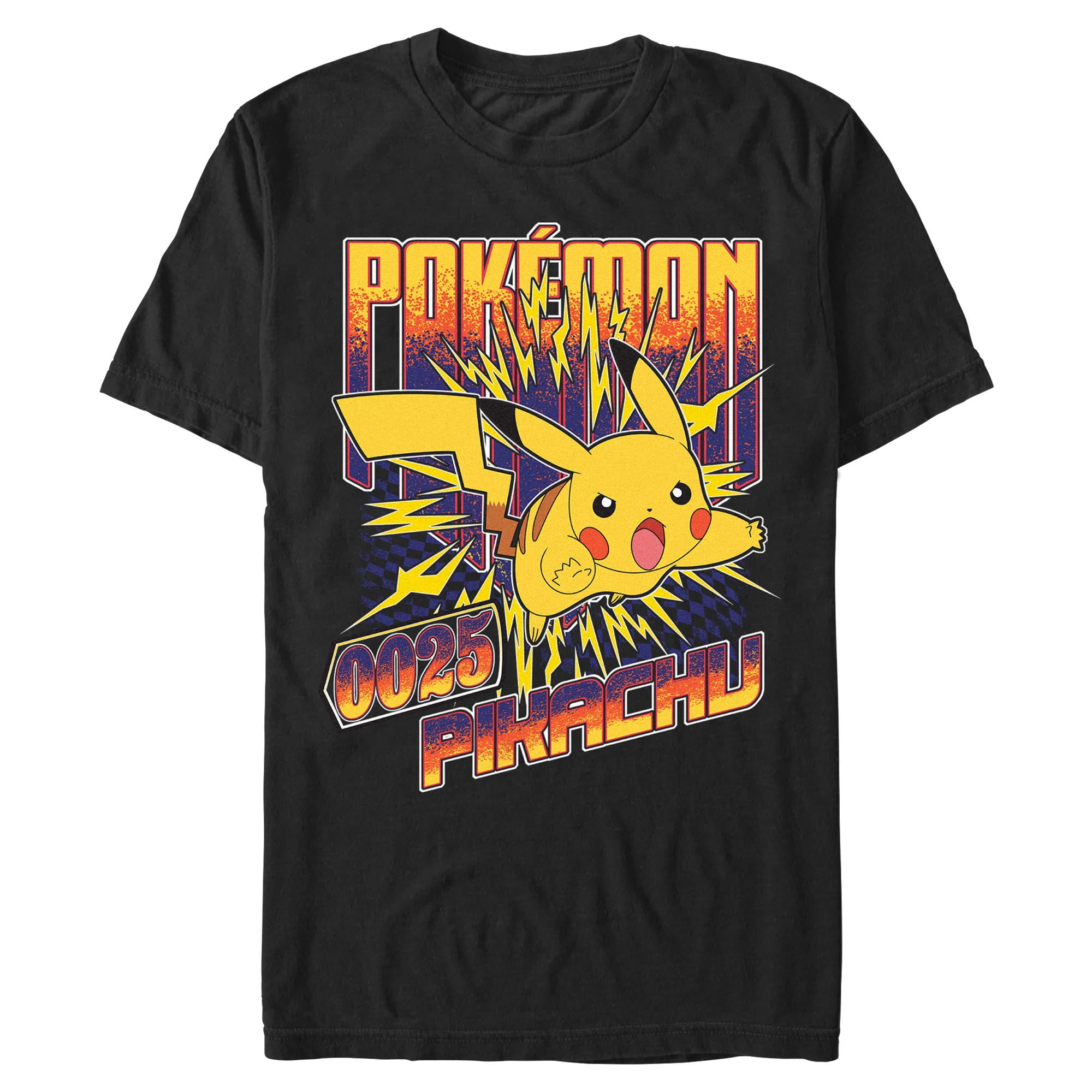 Pokemon Pikachu Men's Graphic T-shirt, Cotton, Comfortable