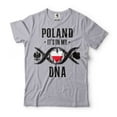 thumbnail image 1 of Mens Poland Shirt Polska T-Shirts Poland Patriotic Shirt Poland National Flag Tee Polish Gifts (Small Grey), 1 of 6