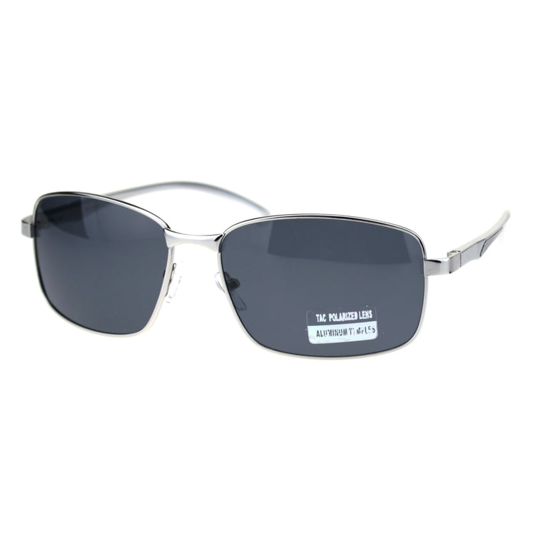 Black Sunglasses with Silver Trim The Quinn Round Aviator Sunglasses in Black with Silver Trim  main image 2