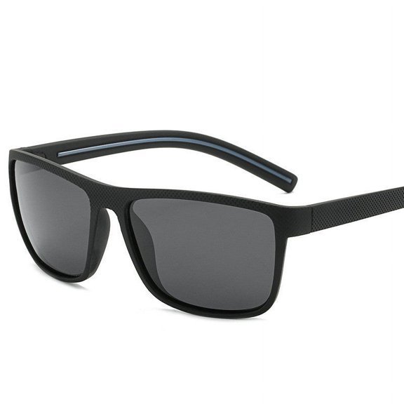 Mens Polarized Sunglasses for Driving and Fishing with Durable PC Frame Superior Clarity Protection for Cycling and