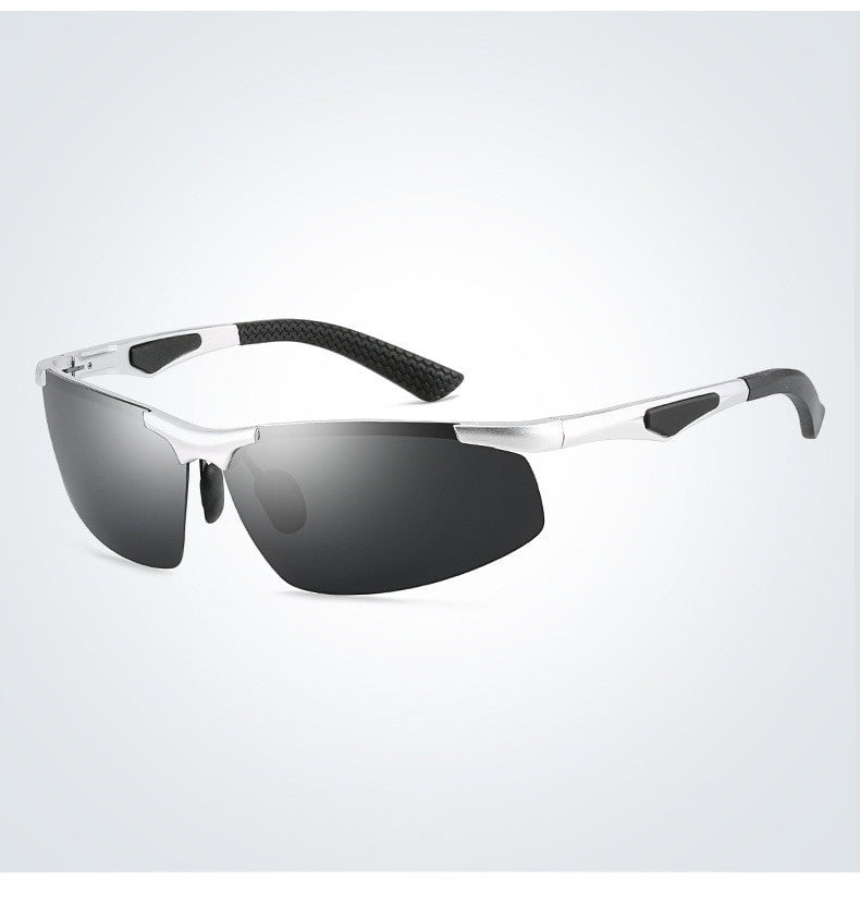 Mens Polarized Sunglasses Aluminum Magnesium Alloy Frame UV400 Protection Sport Style Casual New Strong Windproof Mirror