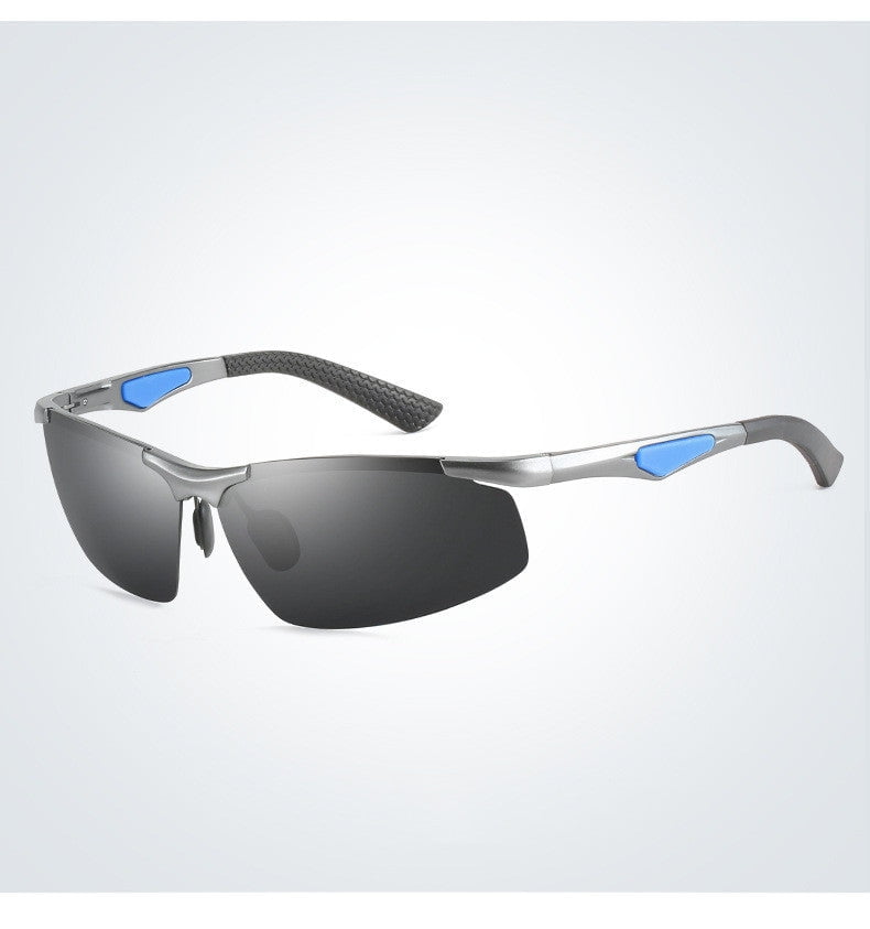 Mens Polarized Sunglasses Aluminum Magnesium Alloy Frame UV400 Protection Sport Style Casual New Strong Windproof Mirror