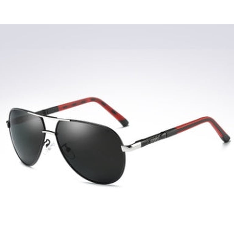 Mens Polarized Sunglasses Metal Frame with TAC Lenses for UV  display picture 1
