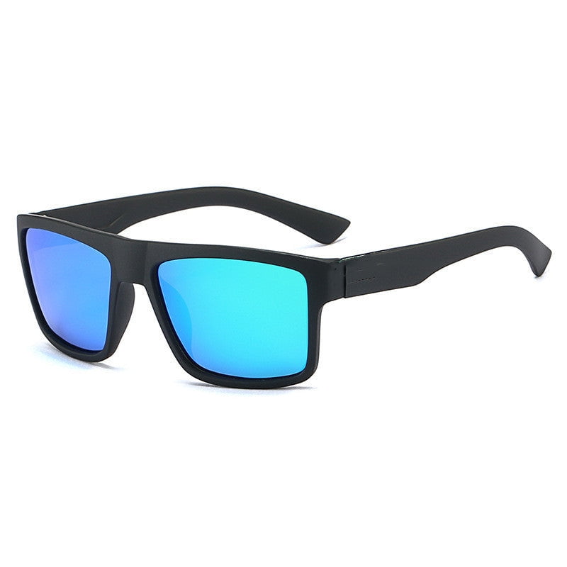 Mens Polarized Sunglasses Outdoor Sports Sunglasses for Cycling Driving Fishing Sunglasses with Black Frame and Gray