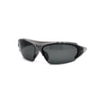 thumbnail image 1 of Mens Polarized Top Windbreak Rubber Gasket Warp Sport Sunglasses Grey Black, 1 of 4