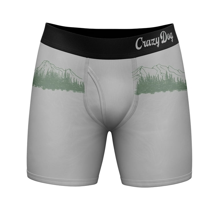 Mens Pole Dance Boxer Briefs Funny Sarcastic Fishing Joke Graphic Novelty  Underwear For Guys 