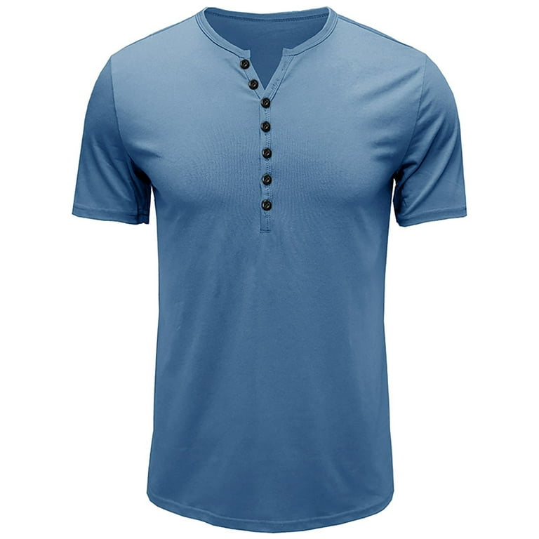 Blue T-Shirts for Men for sale