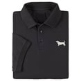 thumbnail image 1 of Mens Polo Shirts Short Sleeve Basset Hound Embroidered Casual Polo Shirts, 1 of 3