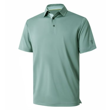 Mens Polo Shirts Short Sleeve Casual Solid Stylish Dry Fit Performance Designed Collared Golf Polo Shirts for Men
