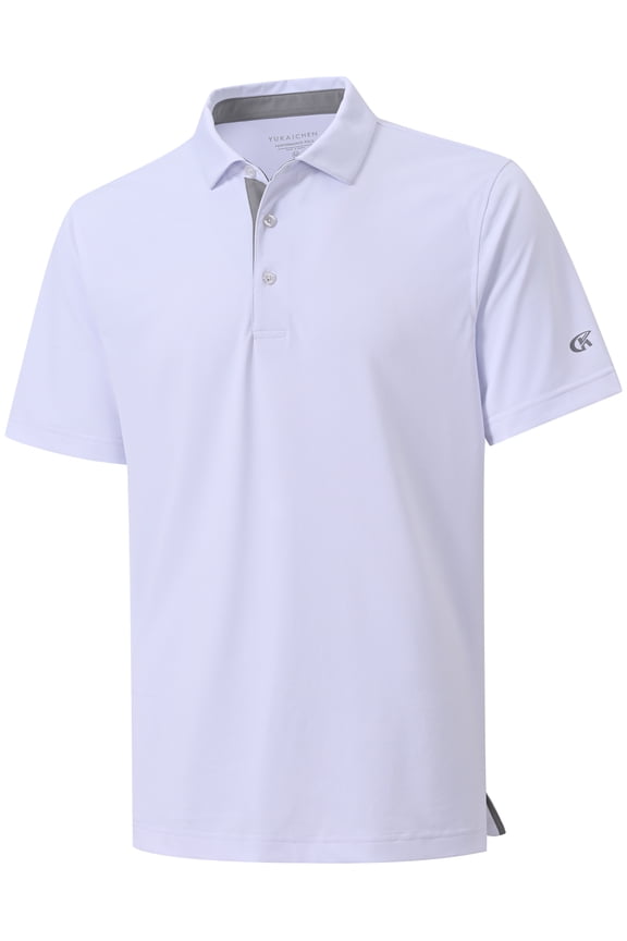 Mens Polo Shirts Short Sleeve Casual Solid Stylish Dry Fit Performance Designed Collared Golf Polo Shirts for mens