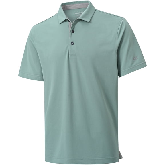 Mens Polo Shirts Short Sleeve Casual Solid Stylish Dry Fit Performance Designed Collared Golf Polo Shirts for mens