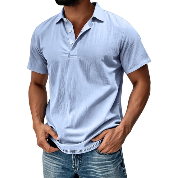 Mens Polo Shirts Short Sleeve Casual Summer Lightweight Golf Polo Shirts