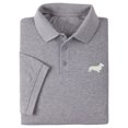 thumbnail image 1 of Mens Polo Shirts Short Sleeve Corgi Dog Embroidered Casual Polo Shirts, 1 of 3
