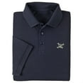 thumbnail image 1 of Mens Polo Shirts Short Sleeve Skull and Crossbones1 Embroidered Casual Polo Shirts, 1 of 3