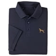 thumbnail image 1 of Mens Polo Shirts Short Sleeve Vizsla Dog Embroidered Casual Polo Shirts, 1 of 3