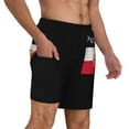 thumbnail image 1 of Mens Polska Polish Flag 2 in 1 Quick Dry Swim Trunks with Compression Liner Beach Shorts, 1 of 6