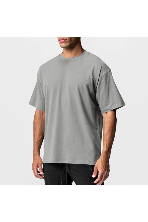 Mens Polyester Henley Shirts Short Sleeve Shirts Men Men's T-Shirt Henley Shirts Short Sleeve for Men Mens Tee Shirts Casual Stylish Summer White Shirts