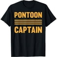 thumbnail image 1 of Mens Pontoon Boat Captain Skipper - Pontoon Captain T-Shirt, 1 of 4