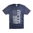 thumbnail image 1 of Mens Pop Pop T-shirt 4th Of July Patriotic Shirt Grandpa Grandfather USA Flag Shirt Patriotic Gifts (Large Navy Blue), 1 of 6