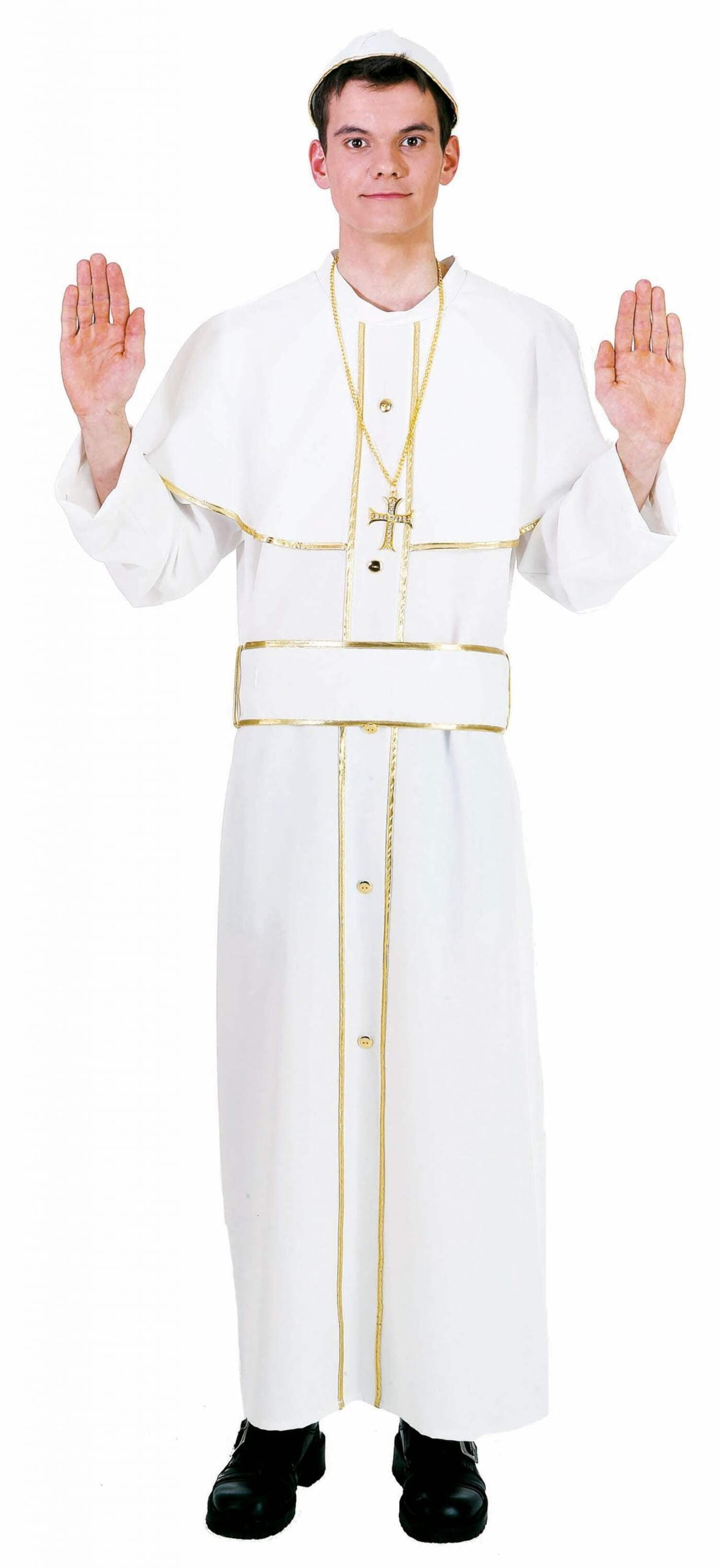 Mens Pope Adult Costume Male Halloween Mens Pope Adult Costume Male Halloween