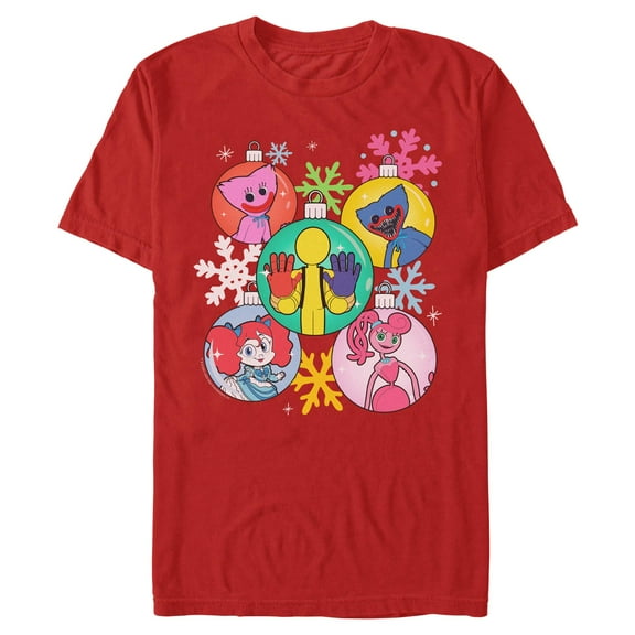 Mens Poppy Playtime Players Ornaments T Shirt