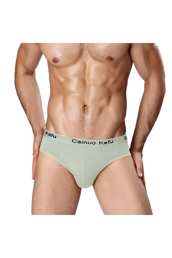 Mens Pouch Trunks Underwear Big Enhance Briefs Comfy Mid Rise Bikini Boxer Briefs Separate Breathable Stretch Fit