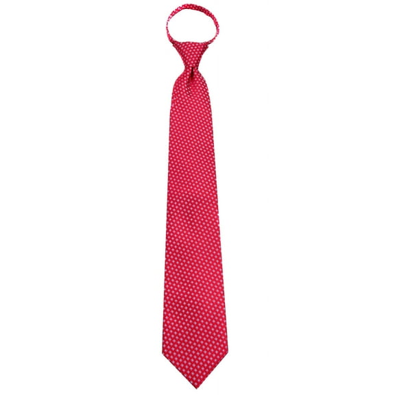 Mens Pre-Made Zipper Necktie Ties - Many Colors and Patterns Available