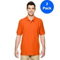 thumbnail image 1 of Mens Premium Cotton Double Piqué Sport Shirt 2 Pack, 1 of 2