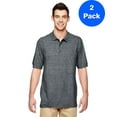 thumbnail image 1 of Mens Premium Cotton Double Piqué Sport Shirt 2 Pack, 1 of 2