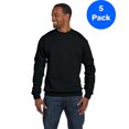 thumbnail image 1 of Mens Premium Cotton Ringspun Crew 5 Pack, 1 of 2