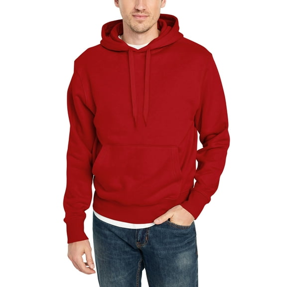 Mens Premium Heavyweight Pullover Hoodie Fleece Sweatshirt Kangaroo Pocket XS-5XL