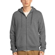 HAT AND BEYOND Mens Premium Heavyweight Zip Up Hoodie Fleece Sweatshirt Ultimate Comfort XS-5XL