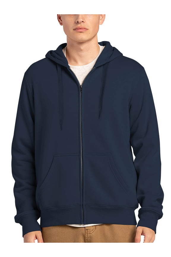 Mens Premium Heavyweight Zip Up Hoodie Fleece Sweatshirt Ultimate Comfort XS-5XL