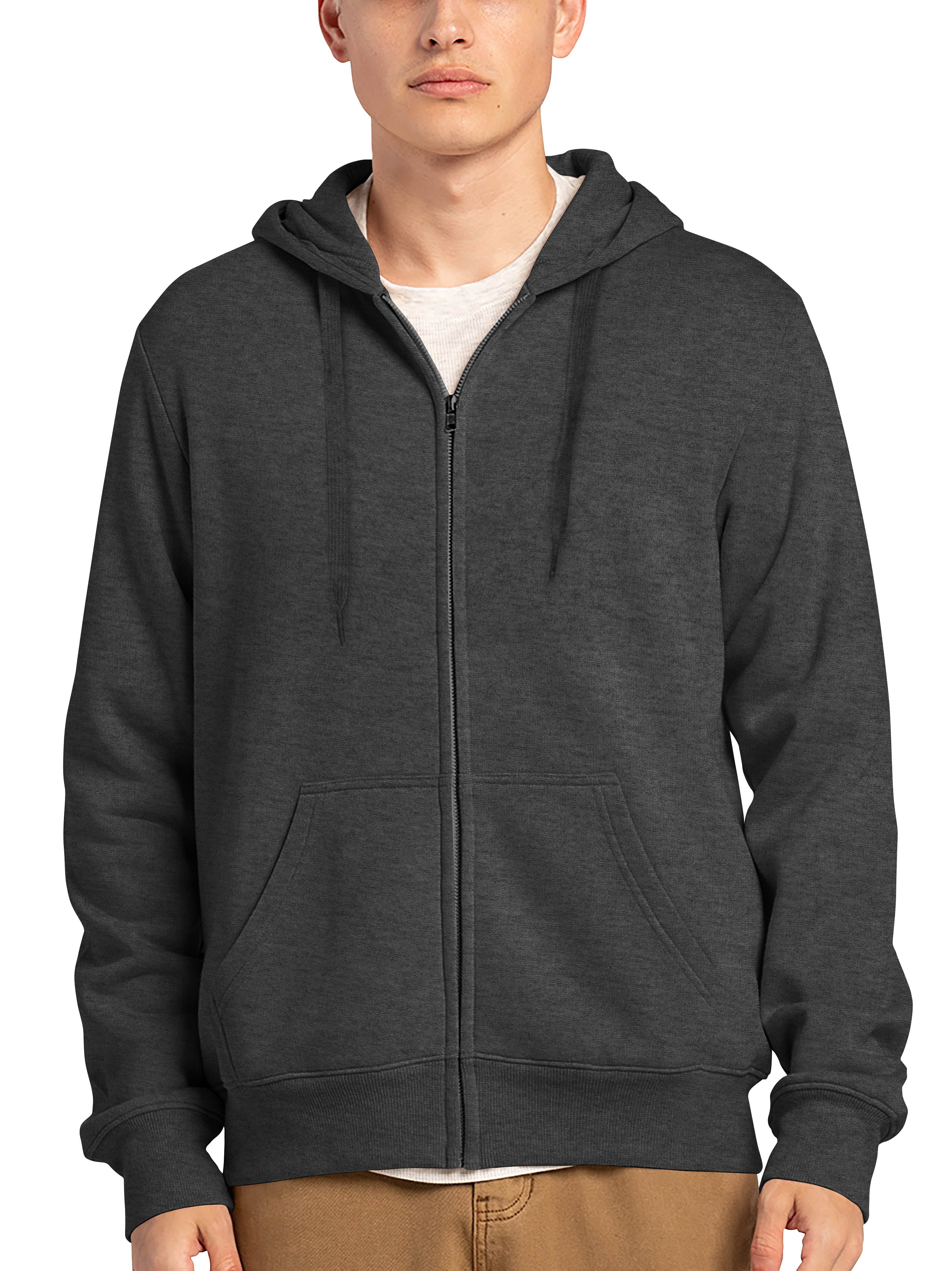 トップス PREMIUM WEIGHT ZIP UP HOODIE Mens Premium Heavyweight Zip Up Hoodie Fleece Sweatshirt Ultimate