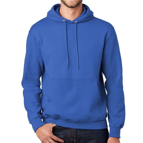 Mens Premium Hooded Hoodie Sweatshirt, XL-Tall Royal Blue