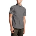 thumbnail image 1 of Mens Premium Short Sleeve Dress Shirts Slim Fit, 1 of 2