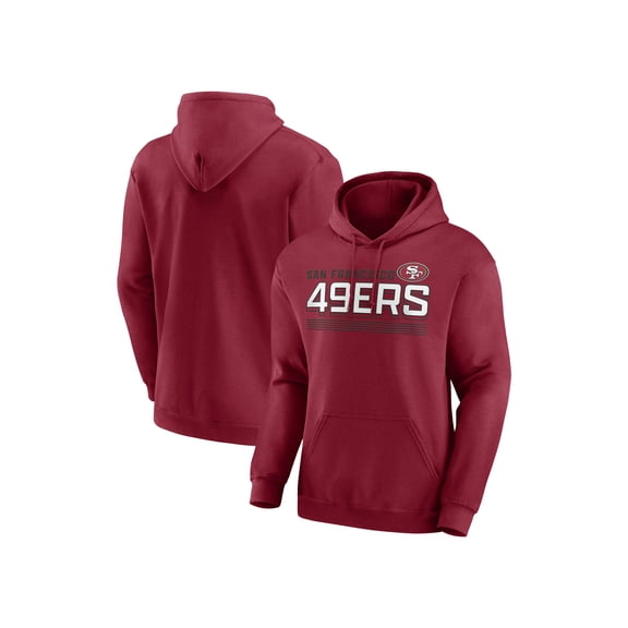 NFL San Francisco 49ers Men's Fleece Hoodie Sweatshirt - All 32 Teams Available
