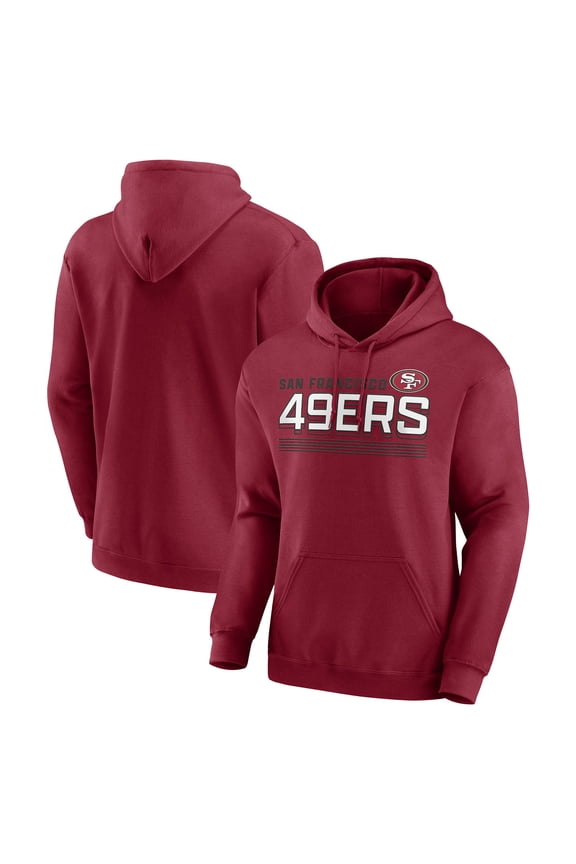 NFL San Francisco 49ers Men's Fleece Hoodie Sweatshirt - All 32 Teams Available