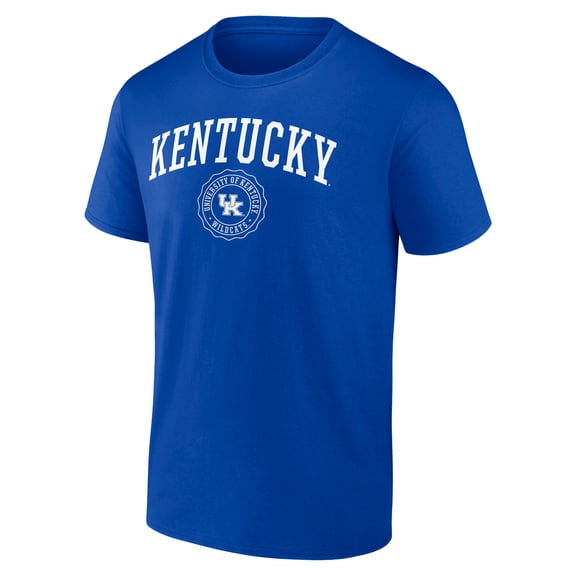 NCAA Kentucky Wildcats Men's Blue Cotton Short Sleeve T Shirt