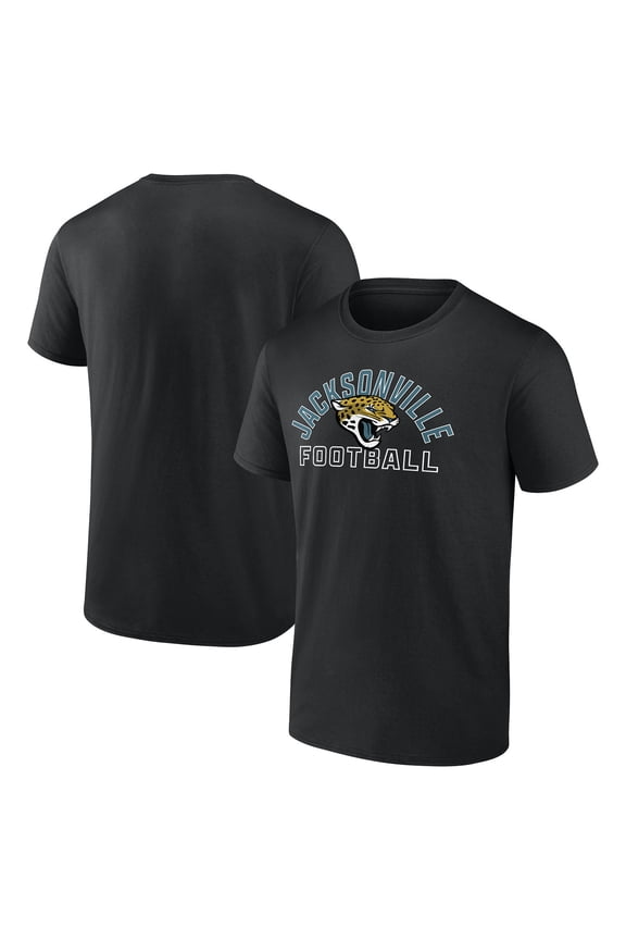 NFL Men's Cotton Short Sleeve T-Shirt Arch Over Logo – All 32 Teams Available