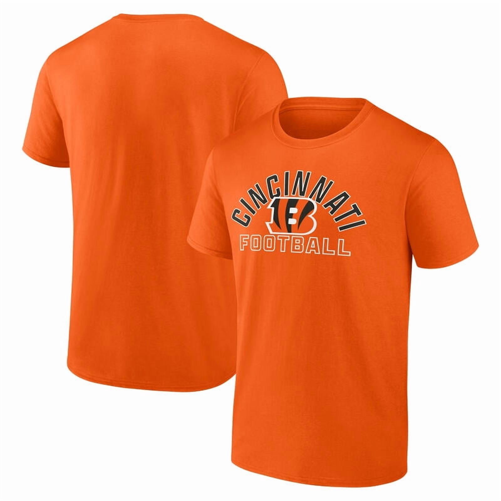 NFL Men's Cotton Short Sleeve T-Shirt Arch Over Logo – All 32 Teams Available